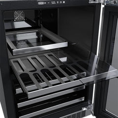 Marvel 24-IN PROFESSIONAL BUILT-IN DUAL ZONE WINE AND BEVERAGE CENTER - MPBD424 - The Home Selection