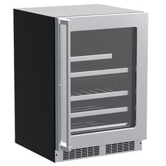 Marvel 24-IN PROFESSIONAL BUILT-IN DUAL ZONE WINE AND BEVERAGE CENTER - MPBD424 - The Home Selection