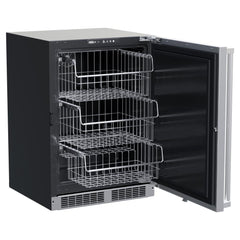 Marvel 24-IN PROFESSIONAL BUILT-IN FREEZER WITH REVERSIBLE DOOR - MPFZ424 - The Home Selection