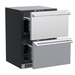 Marvel 24-IN PROFESSIONAL BUILT-IN REFRIGERATED DRAWERS WITH ADJUSTABLE DIVIDERS - MPDR424 - The Home Selection