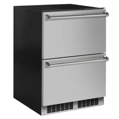 Marvel 24-IN PROFESSIONAL BUILT-IN REFRIGERATED DRAWERS WITH ADJUSTABLE DIVIDERS - MPDR424 - The Home Selection