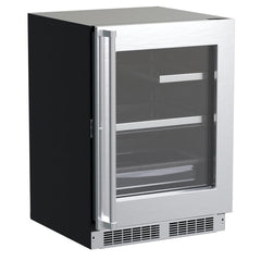 Marvel 24-IN PROFESSIONAL BUILT-IN REFRIGERATOR WITH 3-IN-1 CONVERTIBLE SHELF, MAXSTORE BIN AND REVERSIBLE HINGE - MPRE424 - The Home Selection