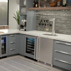 Marvel 24-IN PROFESSIONAL BUILT-IN SINGLE ZONE WINE REFRIGERATOR WITH REVERSIBLE HINGE - MPWC424 - The Home Selection