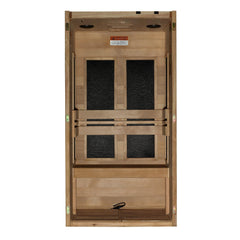 Maxxus 1 Person S-Line Infrared Sauna Low EMF with Canadian Hemlock - MX-S106-01 - The Home Selection