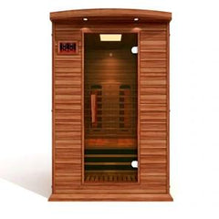 Maxxus 2 Person Full Spectrum Infrared Sauna - Canadian Red Cedar - MX-M206-01-FS CED - The Home Selection