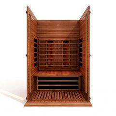Maxxus 2 Person Full Spectrum Infrared Sauna - Canadian Red Cedar - MX-M206-01-FS CED - The Home Selection