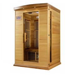 Maxxus 2 person Low EMF FAR Infrared Sauna Canadian Red Cedar MX-K206-01 - The Home Selection