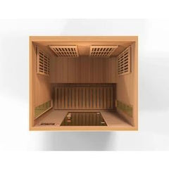 Maxxus 2 person Low EMF FAR Infrared Sauna Canadian Red Cedar MX-K206-01 - The Home Selection