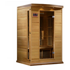 Maxxus 2 person Low EMF FAR Infrared Sauna Canadian Red Cedar MX-K206-01 - The Home Selection