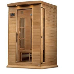 Maxxus 2 Person Near Zero EMF FAR Infrared Sauna - Canadian Hemlock - MX-K206-01-ZF - The Home Selection