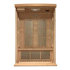 Maxxus 2 Person Near Zero EMF FAR Infrared Sauna - Canadian Hemlock - MX-K206-01-ZF - The Home Selection