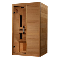 Maxxus 2 person S-Line Infrared Sauna Low EMF with Canadian Hemlock - MX-S206-01 - The Home Selection