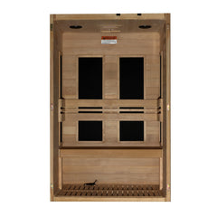 Maxxus 2 person S-Line Infrared Sauna Low EMF with Canadian Hemlock - MX-S206-01 - The Home Selection