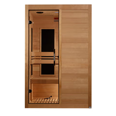 Maxxus 2 person S-Line Infrared Sauna Low EMF with Canadian Hemlock - MX-S206-01 - The Home Selection