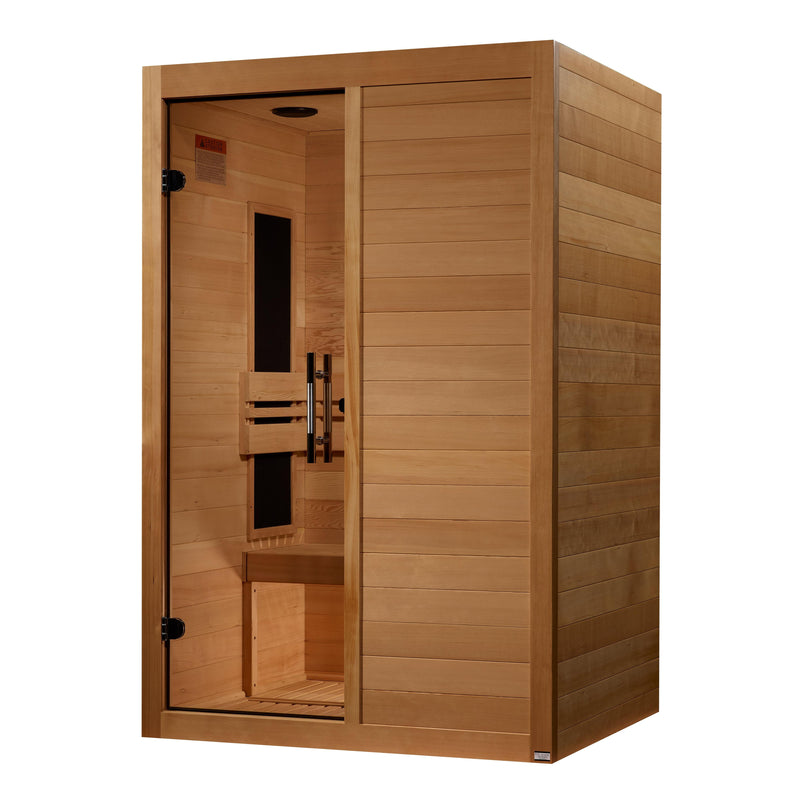 Maxxus 2 person S-Line Infrared Sauna Low EMF with Canadian Hemlock - MX-S206-01 - The Home Selection