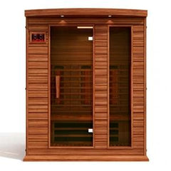 Maxxus 3 Person Full Spectrum Infrared Sauna - Canadian Red Cedar - MX-M306-01-FS CED - The Home Selection