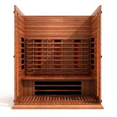 Maxxus 3 Person Full Spectrum Infrared Sauna - Canadian Red Cedar - MX-M306-01-FS CED - The Home Selection