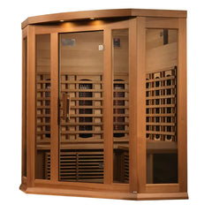Maxxus 3 Person Full Spectrum Infrared Sauna - Canadian Red Cedar - MX-M356-01-FS CED - The Home Selection