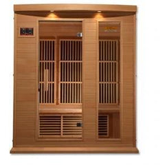 Maxxus 3 person Low EMF FAR Infrared Sauna Canadian Hemlock MX-K306-01 - The Home Selection