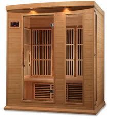 Maxxus 3 person Low EMF FAR Infrared Sauna Canadian Hemlock MX-K306-01 - The Home Selection