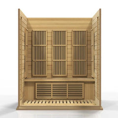Maxxus 3 person Low EMF FAR Infrared Sauna Canadian Hemlock MX-K306-01 - The Home Selection