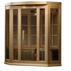 Maxxus 3 person Low EMF FAR Infrared Sauna Canadian Hemlock MX-K356-01 - The Home Selection