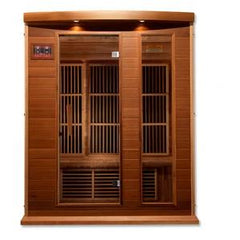 Maxxus 3 person Low EMF FAR Infrared Sauna Canadian Red Cedar MX-K306-01 - The Home Selection