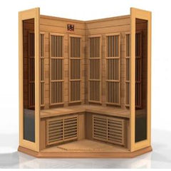 Maxxus 3 person Low EMF FAR Infrared Sauna Canadian Red Cedar MX-K356-01 - The Home Selection