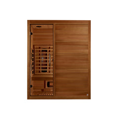Maxxus 3 Person S-Line Infrared Sauna Full Spectrum with Pacific Cedar - MX-S306-01-FS-PC - The Home Selection