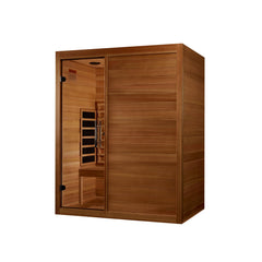 Maxxus 3 Person S-Line Infrared Sauna Full Spectrum with Pacific Cedar - MX-S306-01-FS-PC - The Home Selection
