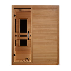 Maxxus 3 Person S-Line Infrared Sauna Low EMF with Canadian Hemlock - MX-S306-01 - The Home Selection