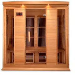 Maxxus 4 person Low EMF FAR Infrared Sauna Canadian Hemlock MX-K406-01 - The Home Selection