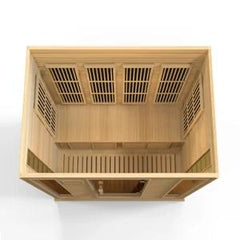 Maxxus 4 person Low EMF FAR Infrared Sauna Canadian Hemlock MX-K406-01 - The Home Selection