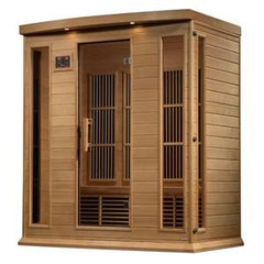 Maxxus 4 Person Near Zero EMF FAR Infrared Sauna - Canadian Hemlock - MX-K406-01-ZF - The Home Selection