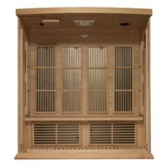 Maxxus 4 Person Near Zero EMF FAR Infrared Sauna - Canadian Hemlock - MX-K406-01-ZF - The Home Selection