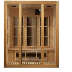 Maxxus "Bellevue" 3 person Low EMF FAR Infrared Sauna Canadian Hemlock - MX-J306-01 - The Home Selection