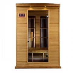Maxxus "Cholet Edition" 2 Person Near Zero EMF FAR Infrared Sauna - Canadian Red Cedar - MX-K206-01-ZF Ced - The Home Selection