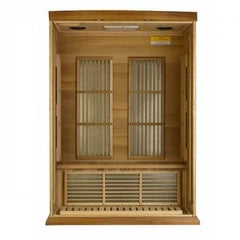 Maxxus "Cholet Edition" 2 Person Near Zero EMF FAR Infrared Sauna - Canadian Red Cedar - MX-K206-01-ZF Ced - The Home Selection