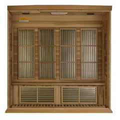 Maxxus "Montilemar Edition" 4 Person Near Zero EMF FAR Infrared Sauna - Canadian Red Cedar - MX-K406-01-ZF CED - The Home Selection