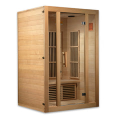 Maxxus "Seattle" 2 person Low EMF FAR Infrared Sauna Canadian Hemlock - MX-J206-01 - The Home Selection