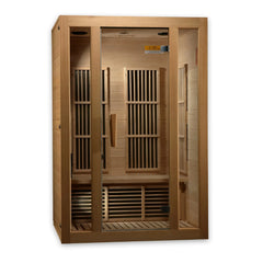 Maxxus Seattle 2-Person Near Zero EMF (Under 2MG) FAR Infrared Sauna (Canadian Hemlock) - MX-J206-01-ZF - The Home Selection
