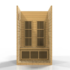Maxxus Seattle 2-Person Near Zero EMF (Under 2MG) FAR Infrared Sauna (Canadian Hemlock) - MX-J206-01-ZF - The Home Selection