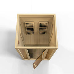 Maxxus Seattle 2-Person Near Zero EMF (Under 2MG) FAR Infrared Sauna (Canadian Hemlock) - MX-J206-01-ZF - The Home Selection