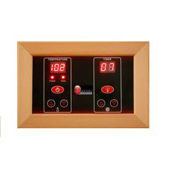 Maxxus Seattle 2-Person Near Zero EMF (Under 2MG) FAR Infrared Sauna (Canadian Hemlock) - MX-J206-01-ZF - The Home Selection