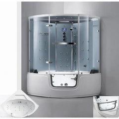 Maya Platinum Comfort Walk-In Steam Shower - 212-214 - The Home Selection