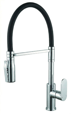 Fortis CLAUDIUS Culinary Kitchen Faucet with Silicone Spout and 2 Spray Modes - Polished Chrome