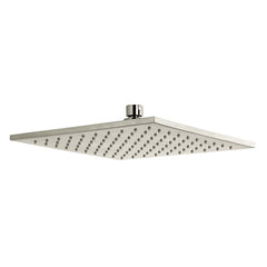 Fortis Shower Head 10" Square Mineral Resistant - Brushed Nickel