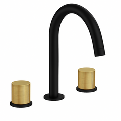 Fortis Agrippina Widespread Faucet - Matte Black