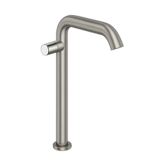 Fortis Agrippina Side Handle Vessel Lav Faucet - Brushed Nickel