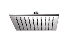 Fortis Shower Head 10" Square Mineral Resistant - Polished Chrome